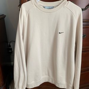 Cream Nike Sweatshirt